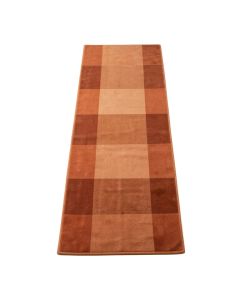 Meadow Arc Narrow Runner Rug - Terracotta