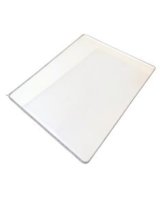 Lipped Linear Medium Pile Carpet Straight Edge Chair Mat