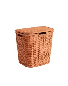 Juniper Bluff Laundry Hamper - Terracotta