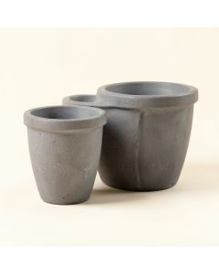 Aarush Rustic 2-Piece Pot Planter Set (synthetic illustration; no displayed measurements)