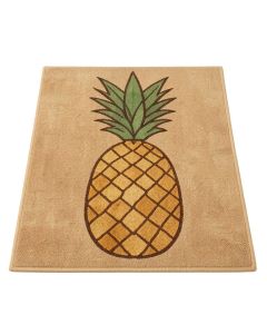Maura Trio Pineapple Rust Welcome Outdoor Door Mat (synthetic illustration; no displayed measurements)