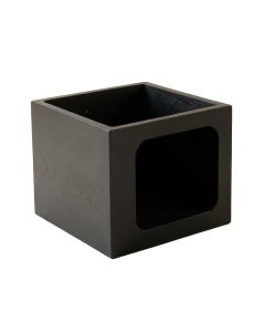 Wren Falls Empty Furniture-Style Litter Enclosure - Black