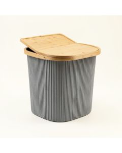 Summit Canyon Laundry Hamper - Gray (synthetic illustration; no displayed measurements)