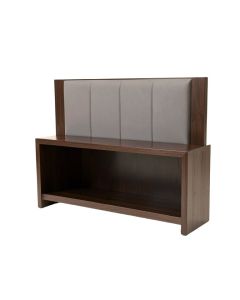 Pruitt Bookcase Headboard (synthetic illustration; no displayed measurements)