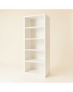 Ash Arc Narrow Cubby Tower (synthetic illustration; no displayed measurements)