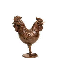 Metal Rooster Wine Cork Holder