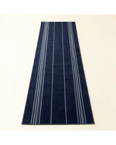 Shore Branch Narrow Runner Rug - Navy (synthetic illustration; no displayed measurements)