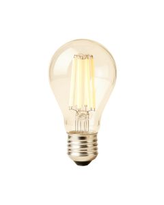 60 Watt Equivalent A19 Led Dimmable Clear Glass Filament Light Bulb