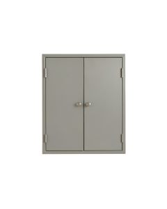 Clay Dale Wall-Mounted Entry Cabinet - Gray (synthetic illustration; no displayed measurements)