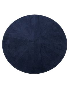 Juniper Bridge Round Area Rug - Navy (synthetic illustration; no displayed measurements)