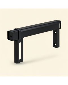 Steel Sliding Track Standard Single Barn Door Hardware Kit (synthetic illustration; no displayed measurements)