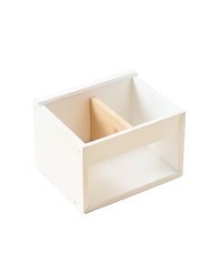 Lake Bridge Empty Coffee-Station Organizer - White