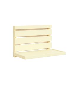 Slate Dell Wall-Mounted Entryway Organizer Shelf - Ivory
