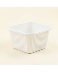 Alder Bluff Empty Storage Basket - White (synthetic illustration; no displayed measurements)