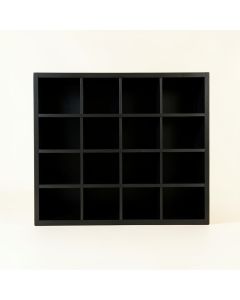 Meadow Arc Empty Mug-Storage Cabinet Insert - Black (synthetic illustration; no displayed measurements)