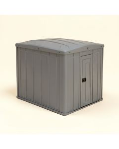 Skylight™ 3 Ft. 9 In . W X 5 Ft. 8 In . D Plastic Storage Shed (synthetic illustration; no displayed measurements)