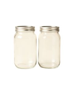 2 Piece Canning Jar Set