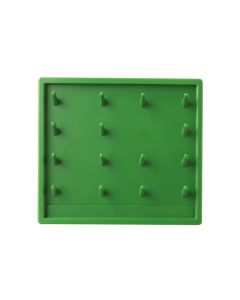 Hazel Dale Empty Wall-Mounted Tool Organizer Panel - Green