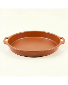 Holly Bridge Serving Tray - Terracotta (synthetic illustration; no displayed measurements)