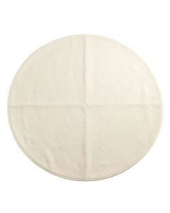 Field Bridge Round Area Rug - Cream (synthetic illustration; no displayed measurements)