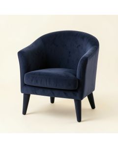 Elm Arc Upholstered Armchair (synthetic illustration; no displayed measurements)