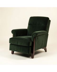 Avanni 37 '' Wide Velvet Manual Glider Standard Recliner (synthetic illustration; no displayed measurements)