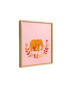 Botanic Elephant Framed Graphic Art Print