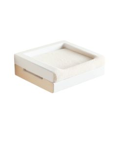 Flint Branch Wall-Mounted Cat Perch - White