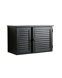 Field Arc Wall-Mounted Entry Cabinet (synthetic illustration; no displayed measurements)