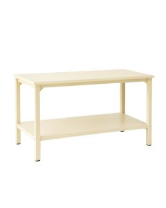 Aspen Bend Empty Workshop Workbench - Ivory