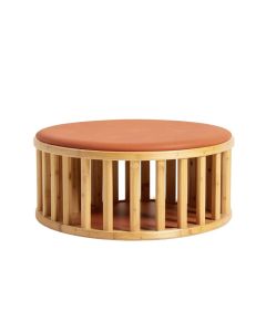 Ridge Crest Shoe Storage Bench - Terracotta (synthetic illustration; no displayed measurements)