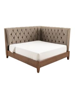 Balazuc Tufted Upholstered Standard Bed