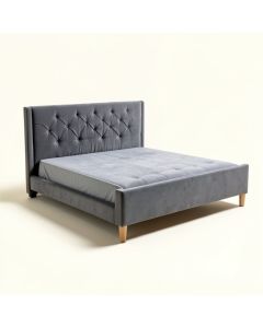 Fenny Queen Tufted Upholstered Low Profile Standard Bed (synthetic illustration; no displayed measurements)