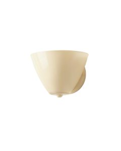 Maple Bluff Wall Sconce Mounted On A Plain Wall - Cream (synthetic illustration; no displayed measurements)