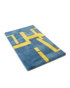 Ashlee Hand-Tufted Blue/Yellow Kids Rug (synthetic illustration; no displayed measurements)