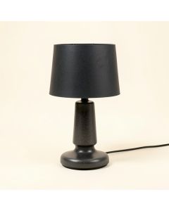 Aneka 17.5 '' Dark Granite Table Lamp (synthetic illustration; no displayed measurements)