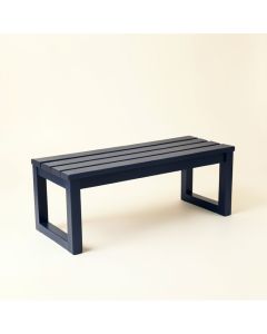 Briar Crossing Indoor Bench - Navy (synthetic illustration; no displayed measurements)