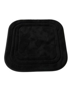 Summit Canyon Bath Mat - Black
