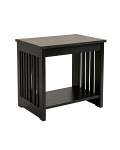 Cove Arc Small Writing Desk - Black (synthetic illustration; no displayed measurements)