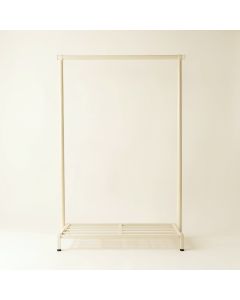Juniper Bend Empty Garment Rack - Ivory (synthetic illustration; no displayed measurements)