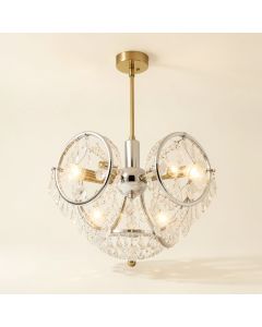 Alyse Sputnik Sphere Chandelier With Crystal Accents (synthetic illustration; no displayed measurements)