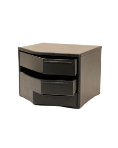 Holly Canyon Small-Parts Storage Drawer Cabinet - Black (synthetic illustration; no displayed measurements)
