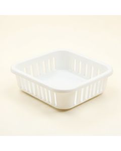 Stone Brook Empty Under-Desk Cable Tray - White (synthetic illustration; no displayed measurements)