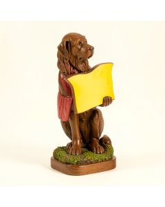 Halsey Welcome Garden Sign Statue (synthetic illustration; no displayed measurements)