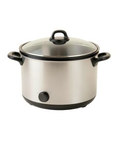 Elite By Maxi-Matic Platinum 8.5 Qt . Stainless Steel Slow Cooker