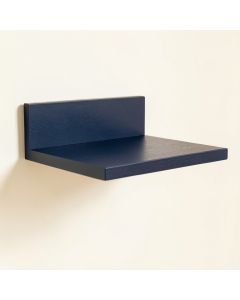 Fern Falls Wall-Mounted Cat Perch - Navy (synthetic illustration; no displayed measurements)