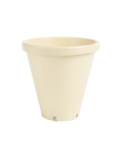 Vale Bridge Empty Railing Planter With Integral Brackets - Ivory (synthetic illustration; no displayed measurements)
