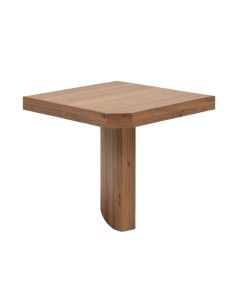 Jaliah Dining Table With Clipped Corner Medium Walnut