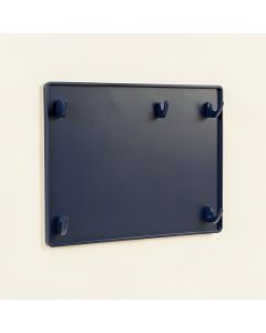 Hazel Branch Empty Wall-Mounted Tool Organizer Panel - Navy (synthetic illustration; no displayed measurements)