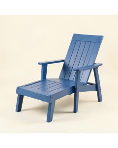 Elm Branch Outdoor Lounge Chair - Blue (synthetic illustration; no displayed measurements)